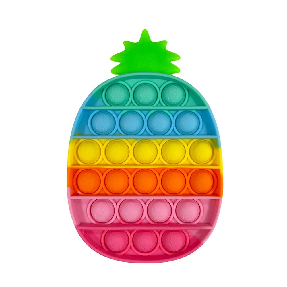 1 Piece of Pineapple Pop It Fidget Toy Assorted Color